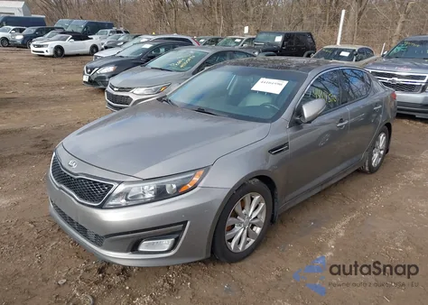 2014 Kia Optima Ex из США, поврежденный, VIN 5XXGN4A70EG350379